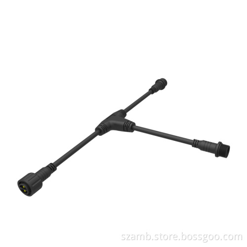 2x16AWG US Standard 2 Pins T Shape Cable